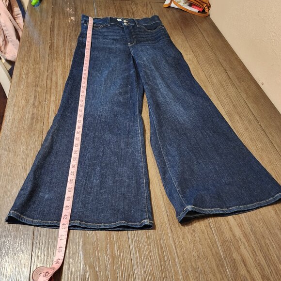 Frame le palazzo crop jeans NWOT Blue Size 32 - Picture 2 of 14